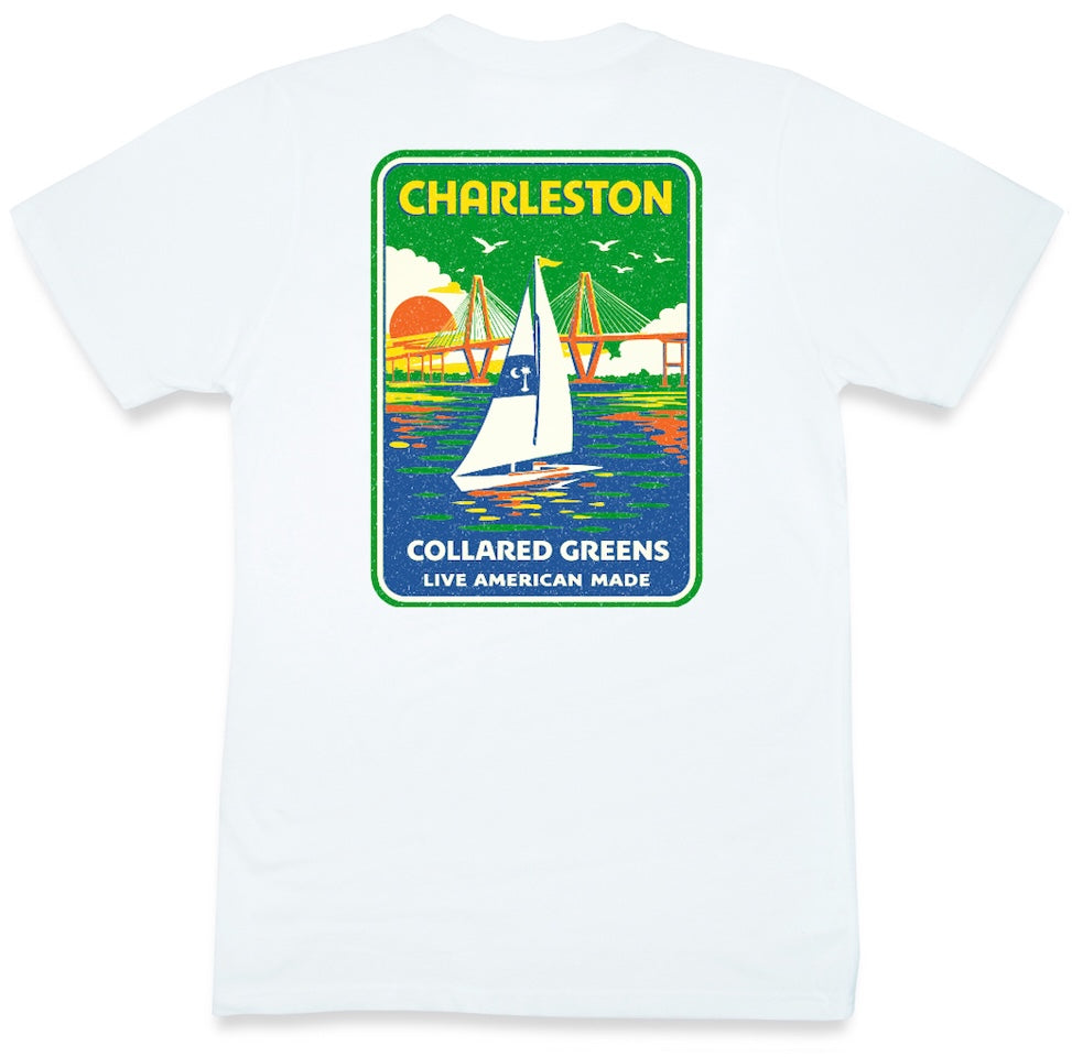 Coastal Classic: Short Sleeve T-Shirt - White
