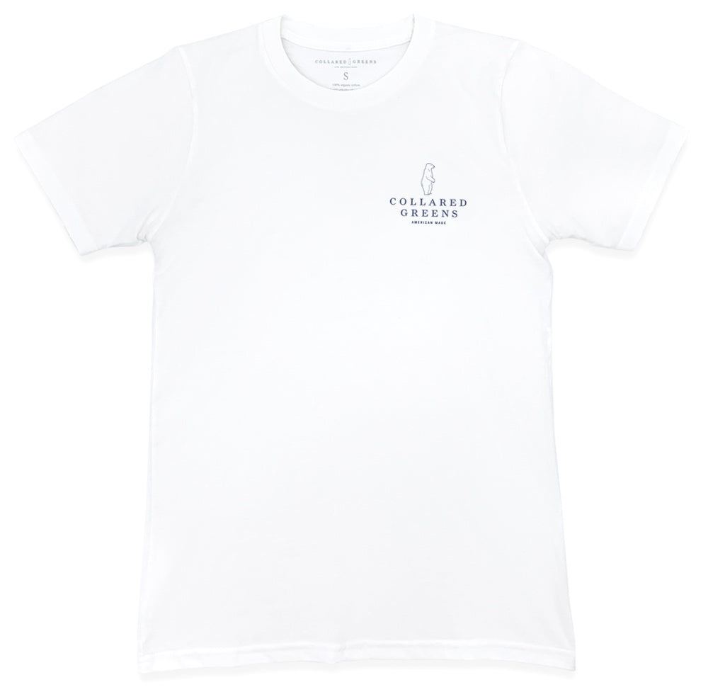 Coastal Classic: Short Sleeve T-Shirt - White