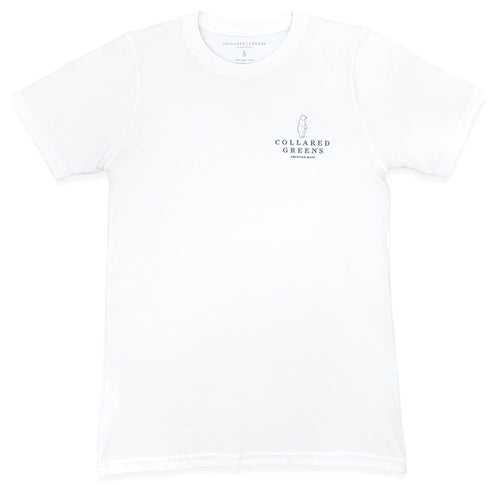 Coastal Classic: Short Sleeve T-Shirt - White