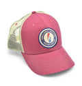 Grateful Bear: Badged Trucker Cap - Port Side Red