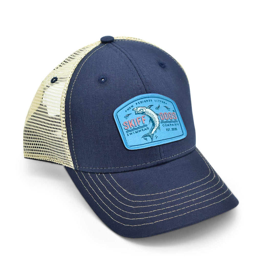 Silver King: Badged Trucker Cap - Navy